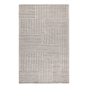 Pemberly Row 8'x10' Recycled Fabric Handwoven Sustainable Gray Accent Area Rug