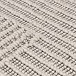Pemberly Row 8'x10' Recycled Fabric Handwoven Sustainable Gray Accent Area Rug