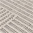 Pemberly Row 9'x12' Recycled Fabric Handwoven Sustainable Gray Accent Area Rug