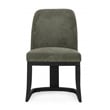 Pemberly Row Transitional Upholstered Fabric Herb Green Dining Chair