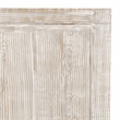 Pemberly Row 4-Door Reclaimed Pine Wood Buffet Sideboard in Cream