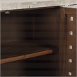 Pemberly Row 4-Door Reclaimed Pine Wood Buffet Sideboard in Cream