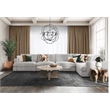 Pemberly Row 5-Piece Upholstered Fabric Sectional Sofa in Ivory