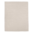 Pemberly Row 9'x12' Wool Polyester Blend Fabric Handwoven Birch White Area Rug