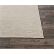 Pemberly Row 9'x12' Wool Polyester Blend Fabric Handwoven Birch White Area Rug