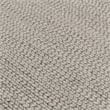 Pemberly Row 5'x8' Wool Polyester Blend Fabric Handwoven Light Gray Area Rug