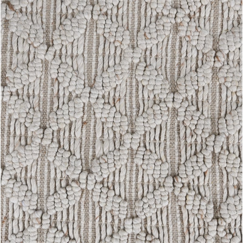 Pemberly Row 5'x8' Wool Blend Hand Loomed Beige Accent Area Rug