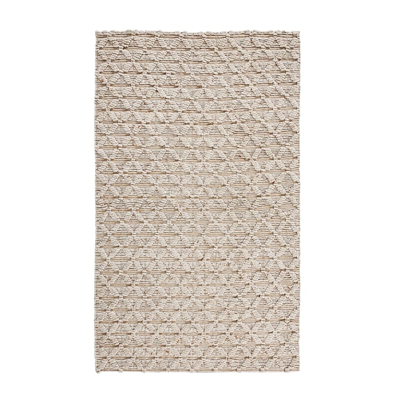Pemberly Row 8'x10' Wool Blend Hand Loomed Beige Accent Area Rug