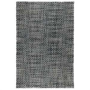 Pemberly Row Modern Transitional 6x9 Handspun Jute Fabric Area Rug