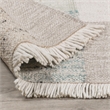 Pemberly Row 2.6'x8' Handwoven Jute Blend Fabric Multi-Color Area Accent Rug