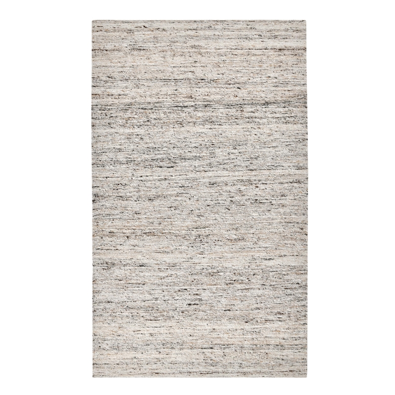 Pemberly Row 8x10 Handwoven Performance Natural Fabric Area Accent Rug