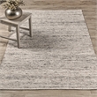 Pemberly Row 9x12 Handwoven Performance Natural Fabric Area Accent Rug