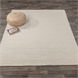 Pemberly Row 8'x10' Wool Polyester Blend Fabric Handwoven Birch White Area Rug