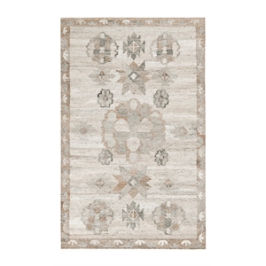 Pemberly Row 5x8 Handwoven Multi-Color Fabric Performance Area Accent Rug
