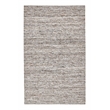 Pemberly Row 5x8 Handwoven Performance Brown Fabric Area Accent Rug