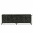 Pemberly Row Transitional 6-Door Reclaimed Pine Wood Sideboard Buffet