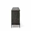Pemberly Row Transitional 6-Door Reclaimed Pine Wood Sideboard Buffet