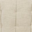 Pemberly Row Swivel Accent Chair Flax Viscose and Polyester Beige