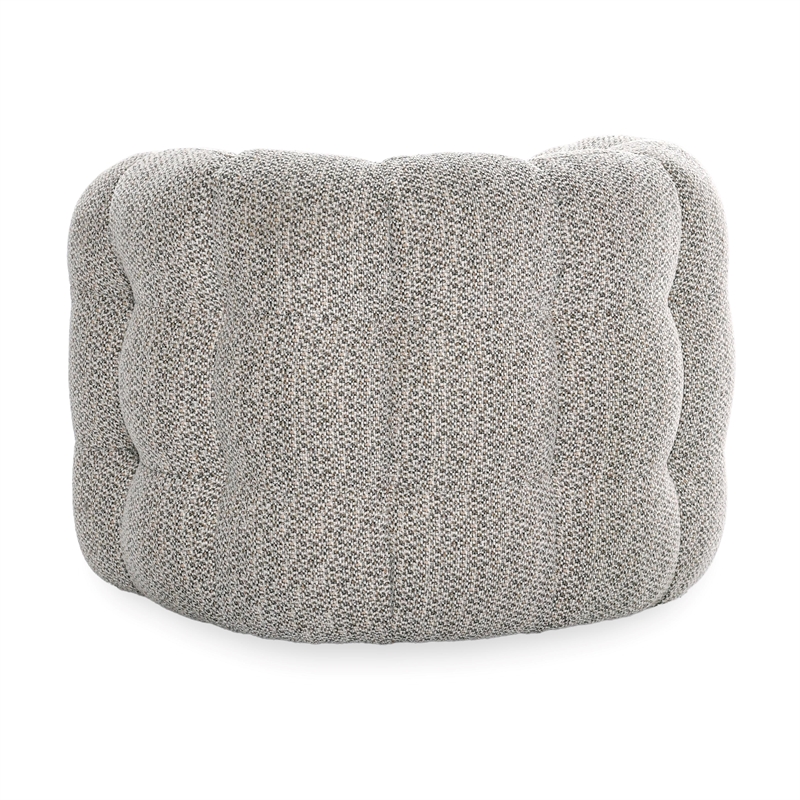 Pemberly Row Swivel Accent Chair Viscose Polyester Heathered Gray