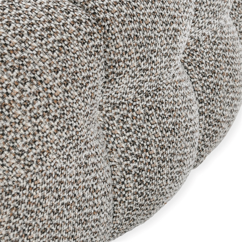 Pemberly Row Swivel Accent Chair Viscose Polyester Heathered Gray