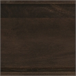 Pemberly Row Transitional Mango Wood Queen Bed in Brown Finish