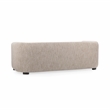 Pemberly Row Transitional Upholstered Polyester Fabric Sofa Beige