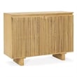 Pemberly Row Transitional Oak Wood 2-Door Sideboard Buffet Natural
