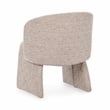 Pemberly Row Transitional Upholstered Polyester Fabric Dining Chair Gold