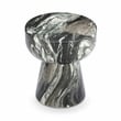 Pemberly Row Contemporary Concrete Outdoor Green Finish Stool