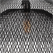 Pemberly Row Modern Transitional Black Finish Iron Large Pendant