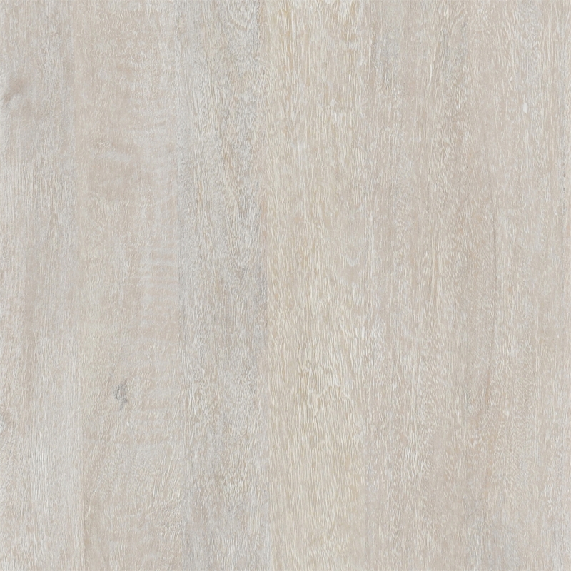 Pemberly Row Modern Transitional Mango Wood Cabinet White Finish