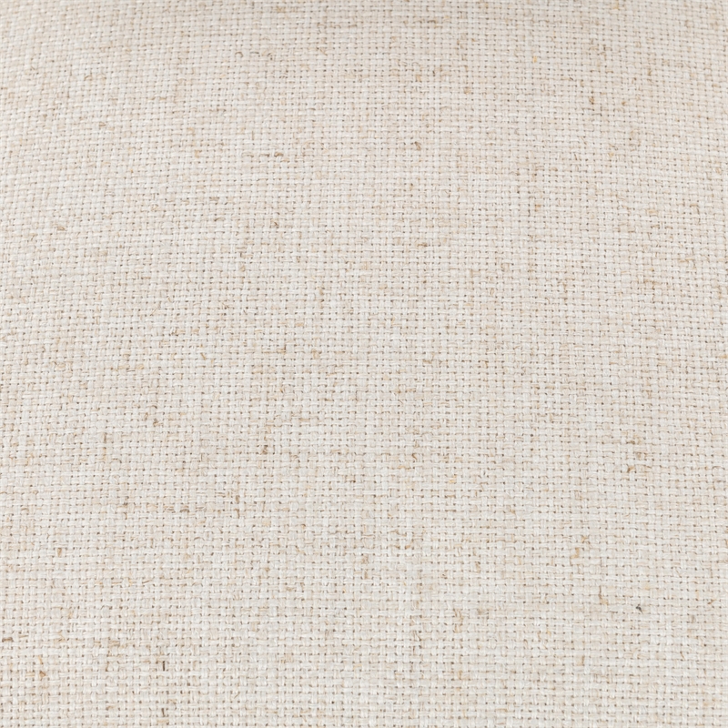 Pemberly Row Upholstered Polyester Fabric Dining Chair Set of 2 Oatmeal