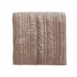 Pemberly Row Modern Transitional Desert Taupe King Nylon Quilt