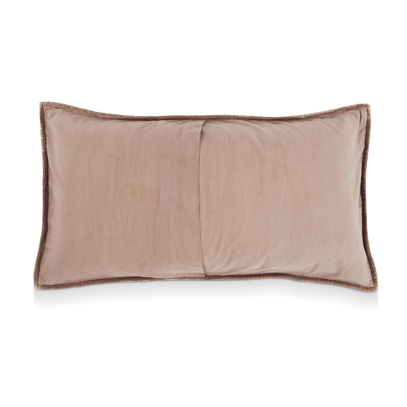 Pemberly Row Modern Transitional Desert Taupe King Nylon Sham