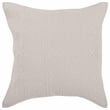 Pemberly Row Modern Transitional Taupe Finish Euro Cotton Sham