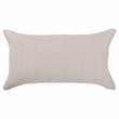 Pemberly Row Modern Transitional Taupe Finish King Cotton Sham