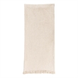 Pemberly Row Modern Transitional Natural King Ivory Cotton Blanket