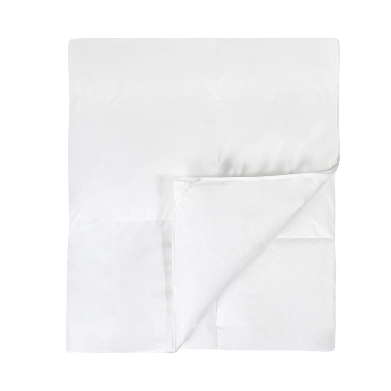 Pemberly Row Premium Down Alternative Filling King White Cotton Duvet Insert