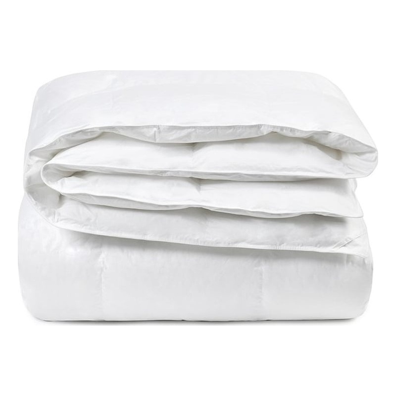 Pemberly Row Premium Down Alternative Filling Queen White Cotton Duvet Insert