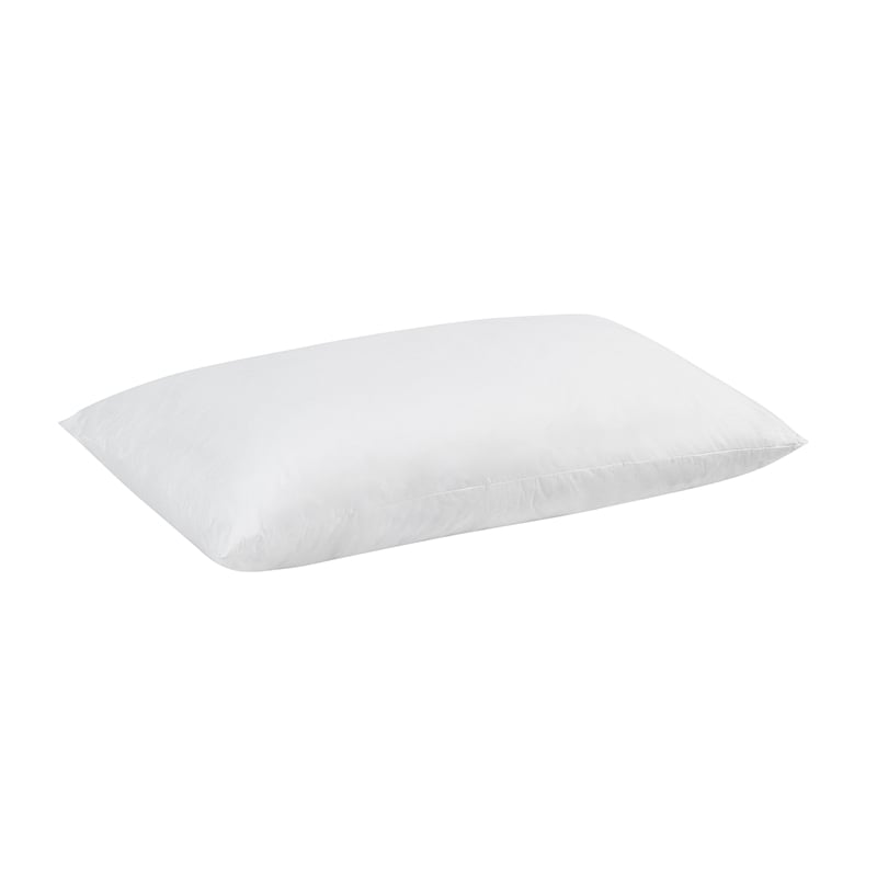 Pemberly Row Premium Down Alternative Filling King White Cotton Sham Insert