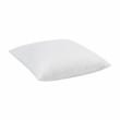 Pemberly Row Premium Down Alternative Filling Euro White Cotton Sham Insert