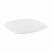 Pemberly Row Premium Down Alternative Filling Standard White Cotton Sham Insert