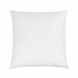 Pemberly Row Premium Goose Feather & Down Filling Cotton White Euro Sham Insert