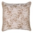 Pemberly Row Transitional 22x22 Woven White Fabric Throw Pillow