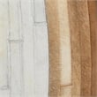 Pemberly Row Transitional 20x20 Leather Hair on Hide Throw Pillow in Tan