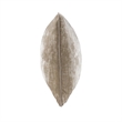 Pemberly Row 22x22 Silk Blend Fabric Throw Pillow in Natural