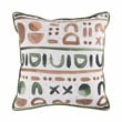 Pemberly Row Transitional 20x20 Fabric Throw Pillow in Multi-Color