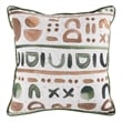 Pemberly Row Transitional 20x20 Fabric Throw Pillow in Multi-Color