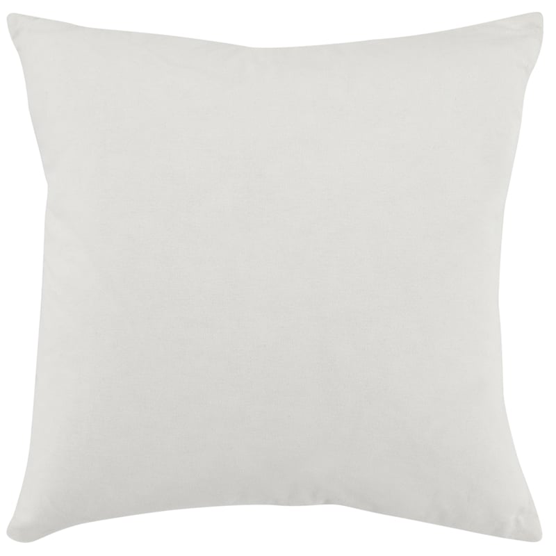 Pemberly Row 18x18 Cotton Fabric Throw Pillow in Multi-Color