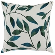 Pemberly Row 18x18 Cotton Fabric Throw Pillow in Multi-Color
